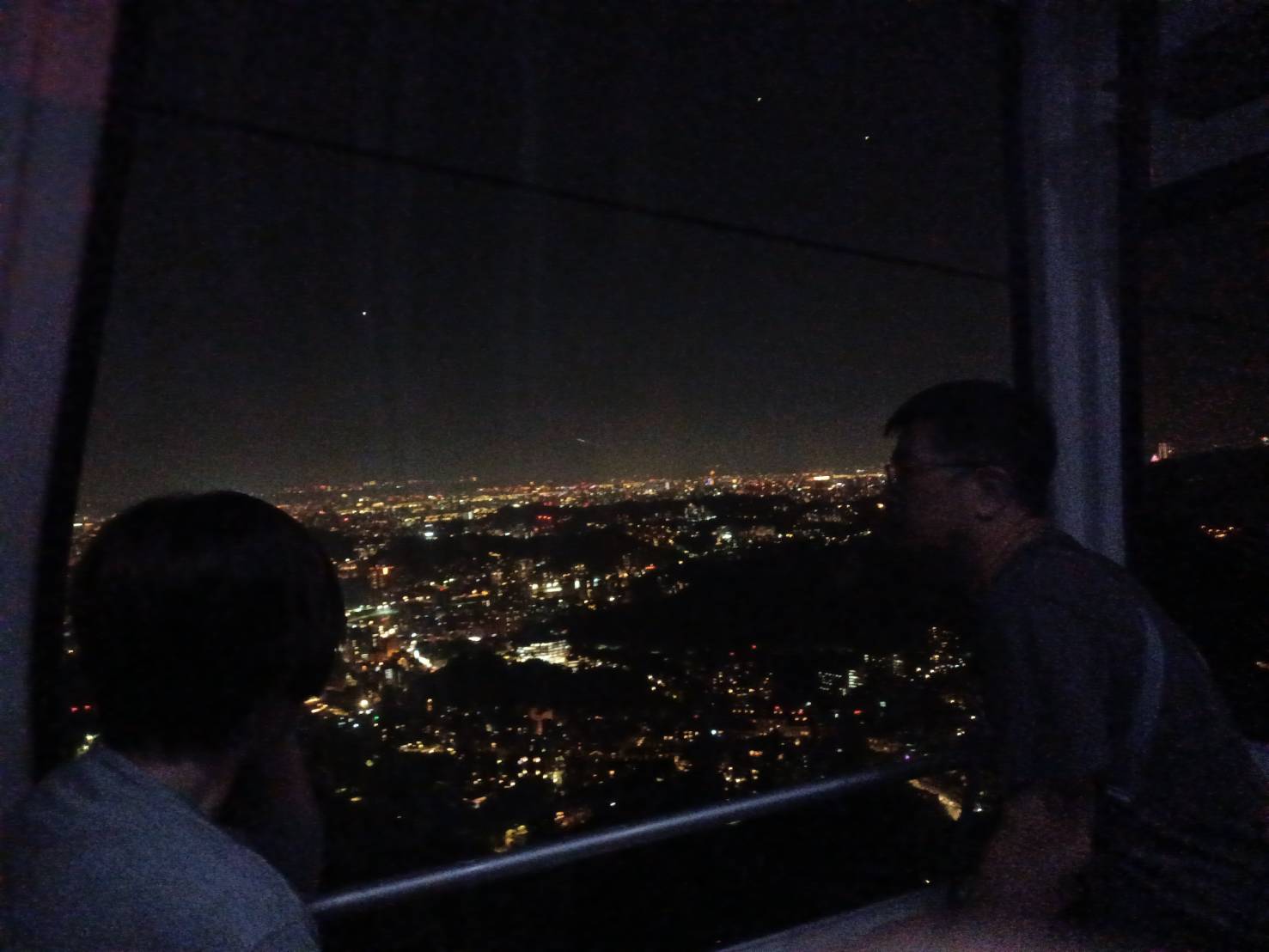 寫于貓纜夜眺